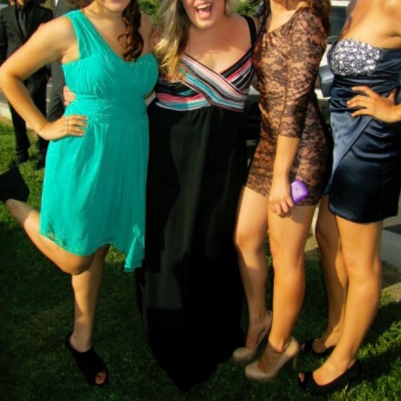 HP! ROBBIE BEE FORMAL FLOOR LENGTH DRESS - Picture 2 of 8